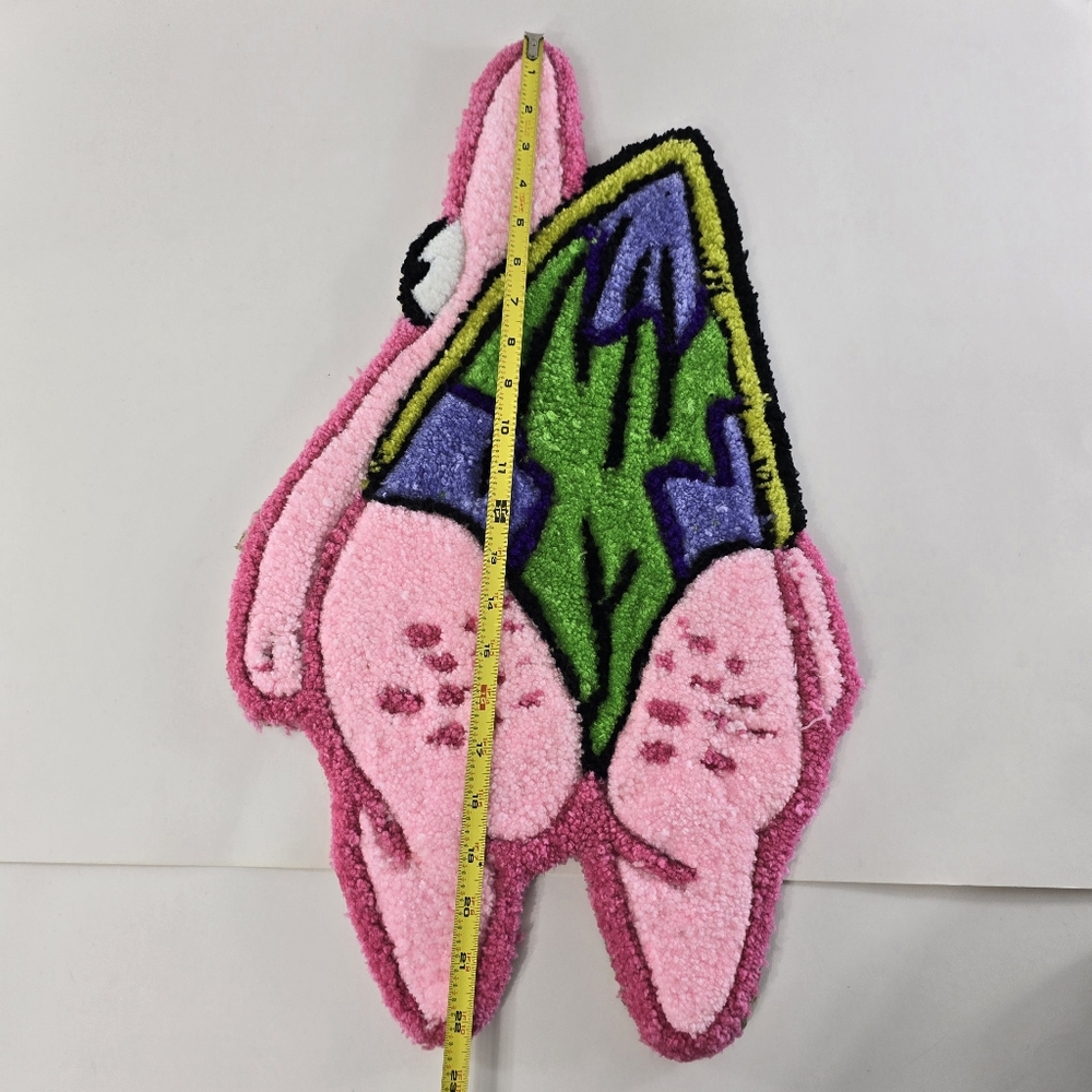 Handmade Patrick Star Wedgie Rug - Picture 8 of 9